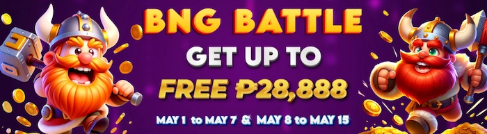 BNG Battle gets up to free ₱28,888